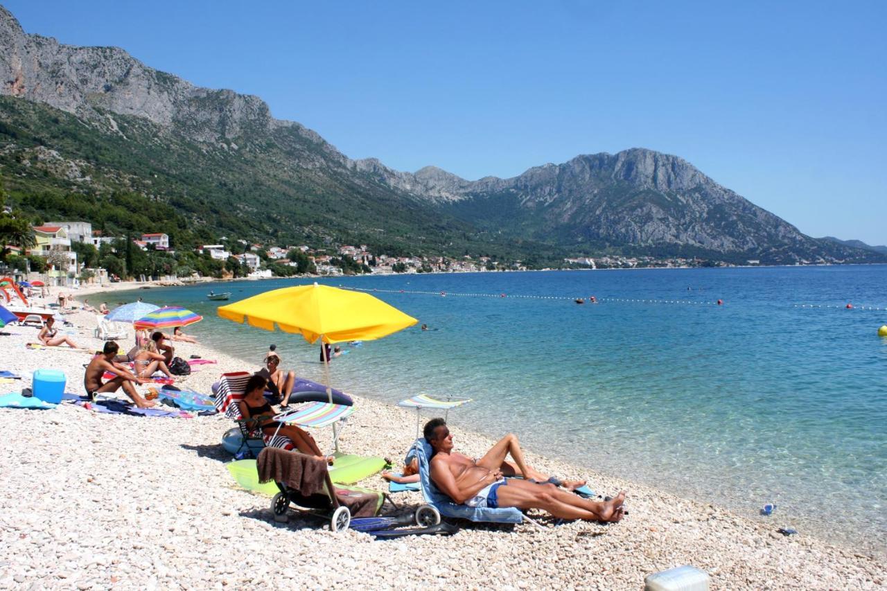 Apartments By The Sea Brist, Makarska - 11078 Kültér fotó